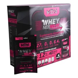 Wheyner Isolate 40 Sobres  Whey Protein Isolate 40 Pack, 0g Carbs  Fat                                                                                