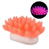 Aquarium Artificial Silicone Decoration Fish Tank Simulation Silicone Coral OrnamentRed