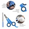 7-Piece Small Pet Grooming Kit with Brush, Nail Clippers, and