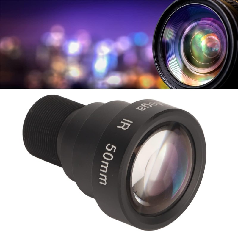 Cyrank Single Board Lens 50MM 5MP HD M12 Interface Aluminum
