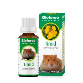 Animal Timid Flower Essence | Designed for use with All types of Animals | Helps to Provide Natural Relief for Animals who are Submissive, Nervous & Shy | 30ml