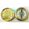Nautical Replica Hub Robert Frost Poem Compass-Pocket Compass Clander Compass