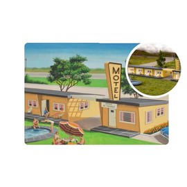 Bachmann Trains - PLASTICVILLE® U.S.A. 75TH Anniversary Motel KIT - HO Scale