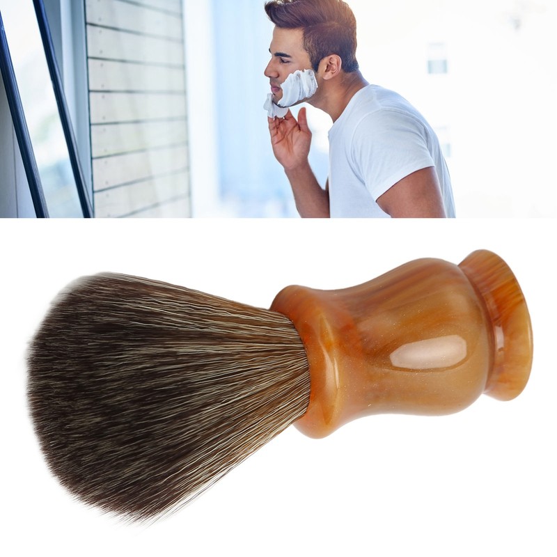 Portable Beard Brush Men Shaving Foam Brush Quick Drying Imitation