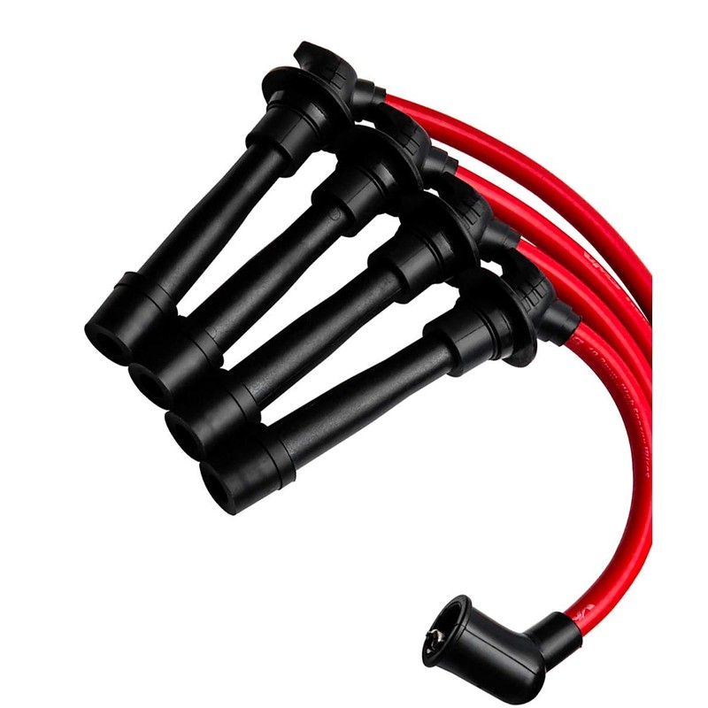 VMS RACING 90-00 Red 10.2mm Performance High Heat Spark Plug