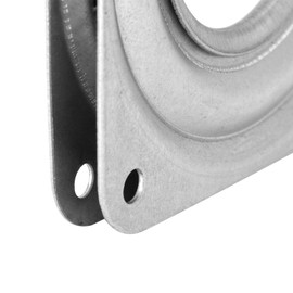 FTVOGUE Mesa Giratoria con Cojinete Giratorio de Alta Resistencia, Placa Redonda, Cojinetes Giratorios de Rotación de 360 ​​Grados para Muebles(72mm)