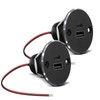 Obeaming RV USB Outlet All-Aluminum QC 3.0 USB-A & USB-C