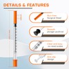 U-100 1mL/cc 29G 1/4" (6mm) Lab Syringes, Individually Wrapped, Pack