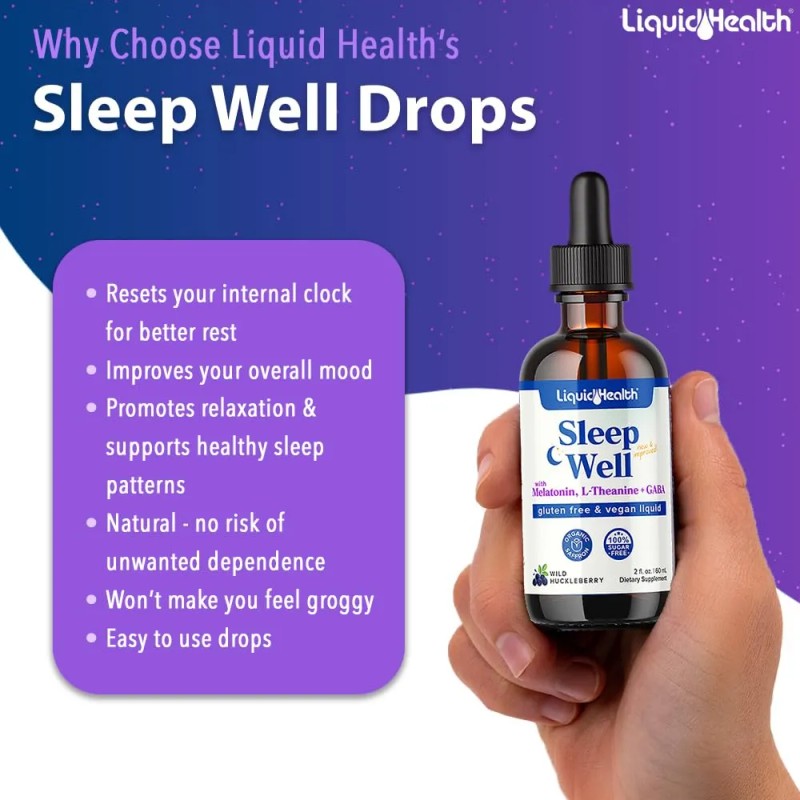 Liquidhealth Vitaminas Líquidas Veganas Para Belleza Y Sueño