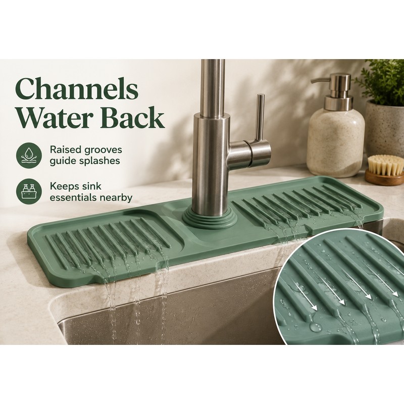 Large Silicone Draining Mat