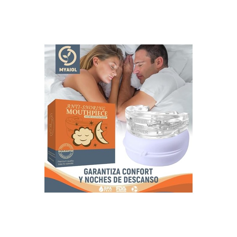 Aparato para dejar de Roncar y Evitar la Apnea del