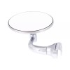 United Pacific 4" Curved Arm Peep Mirror w/Convex Mirror Glass