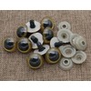 40Pcs 22mm Large Golden Color Plastic Safety Eyes Craft Safety