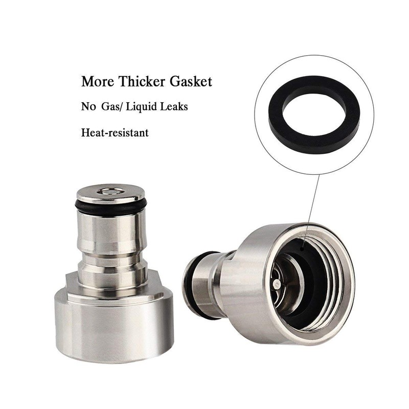 Stainless Steel keg Coupler Ball Lock Posts Adapter,Sankey keg to