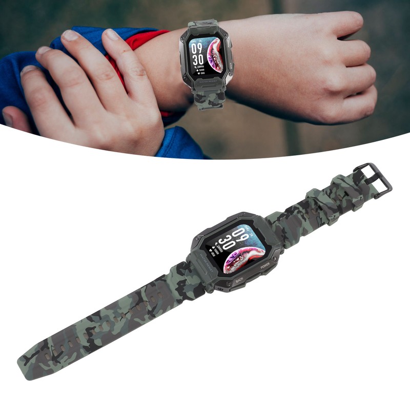 Kids Fitness Tracker Watch Waterproof 380mAh Battery 24 Sports Modes