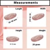 Worry Stones – Rose Quartz Crystal Thumb Worry Stone for