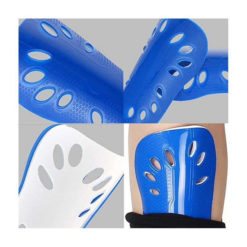 MMIAOO Shin Guards Football Shin Pads - Plastic Breathable Leggings