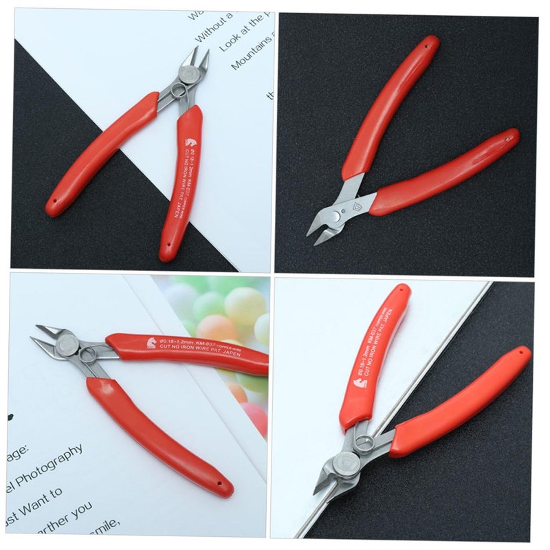 OSALADI 2pcs Stainless Steel Multi-purpose Sharp-nose Pliers Tool for Wire