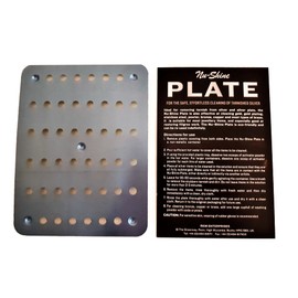 Nushine Magic Cleaning Plate (Small 11.5 x15.4cm) - Rapidly Cleans Many Items at Once! Reuse Multiple Times, no Harsh Chemicals Involved