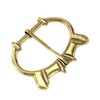 Vehi Mercatus Late Middle Ages Belt Buckle for Straps up