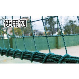 TRUSCO PE Green Rope Green 12 mm X 30 m with 3 Run type r1230peg