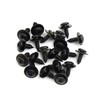 TUCKBOLD 20pcs 6 x 19mm Stainless Steel Black Head Screw