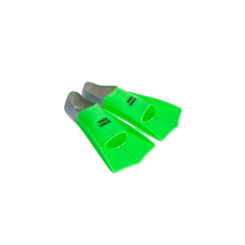 Mad Wave Training Fins - Green 31-33