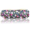 BWESOO Sky Blue Fashion Flower Print Pencil Case Pen Bags