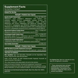Probiótico SEED DS-01 Daily Synbiotic con Prebióticos para 30 Días                                                                                    