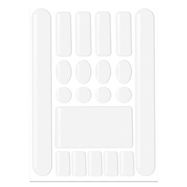 Fofuyim Mountain Bike Frame Protection Film, Bicycle Frame Protection Stickers, Bike Chainstay Anti-scratch protector for Mountain Bike Cycling Road Road Bike