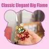 DONGYG Cute Lighter Windproof Refillable with Adjustable Flame,Unique Keychain Design,for