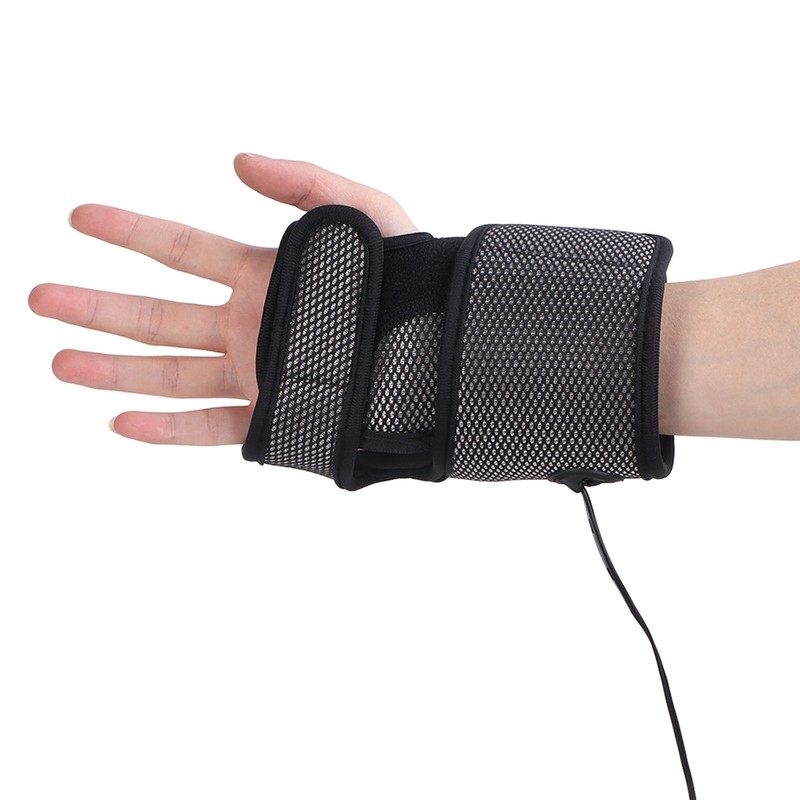 Wrist Massage Brace Hot Compress 3 Temperature Gears Relieve Pain