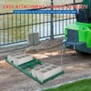 GarveeLife 48”Lawn Leveling Rake & Driveway Drag Harrow - Heavy-Duty