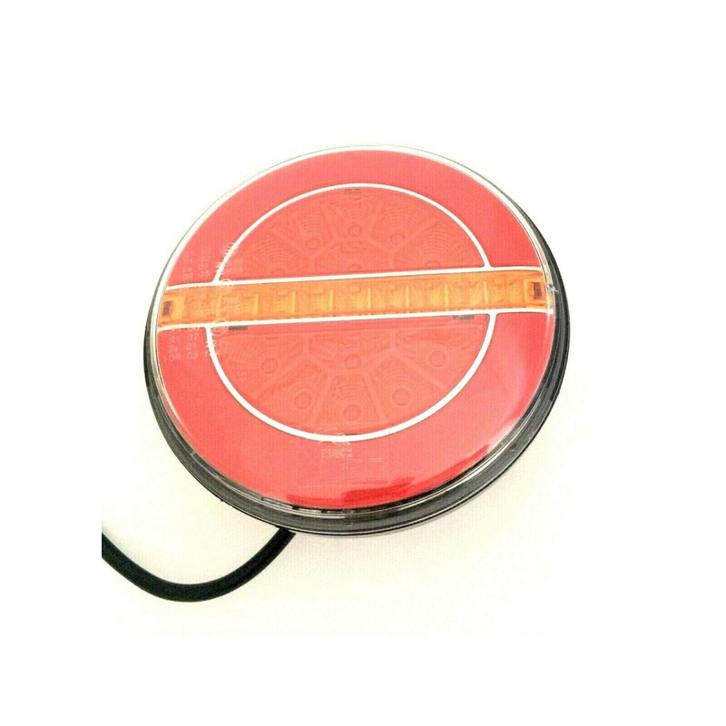 2 x LED Rear Light Diameter 140 Position Light Brake