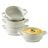 Soup Bowls with Handles, 20 oz French Onion Soup Crocks,