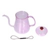 Coffee Kettle Glass Coffee Pot 600ML Coffee Drip Kettle Long