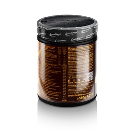 IronMaxx 100% EAAs + Energy Zero - Peach 500 g Tin | EAA Powder, Vegan and Sugar-Free with All 8 Essential Amino Acids | Fruity Taste, Free from Preservatives