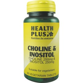 Health Plus Choline & Inositol Vitamin B Supplement - 90 Tablets