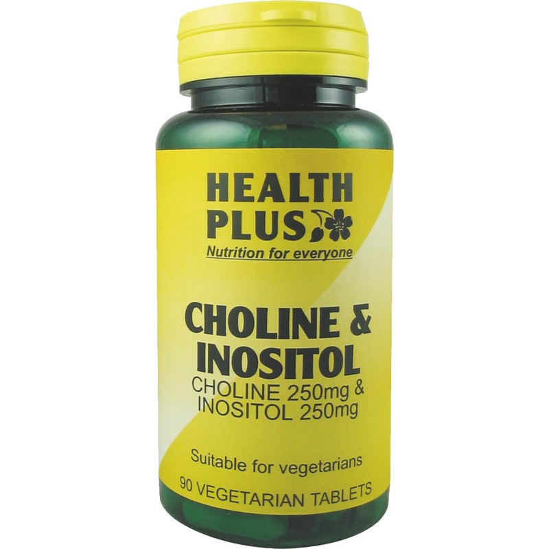 Health Plus Choline & Inositol Vitamin B Supplement - 90