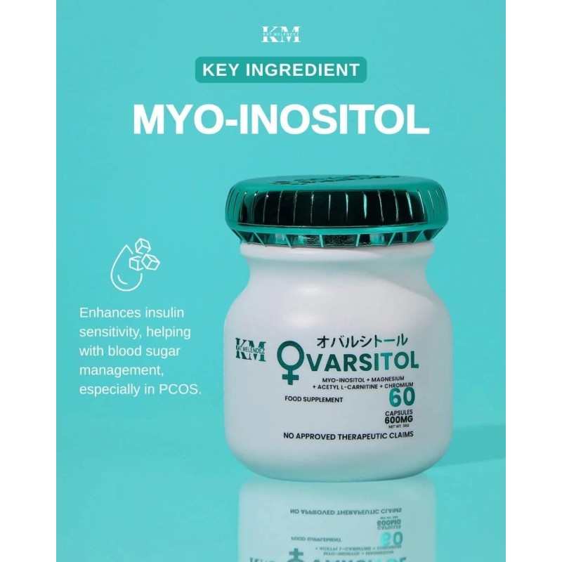 KAT MELENDEZ OVARSITOL Women’s Hormone Balance Supplement | 60 Capsules