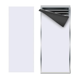 PATIKIL 14"x5.5" Magnetic Vent Cover, Floor Wall Air Registers Cover High Strength Magnetic Vent Blocker for Home RV HVAC Fireplace Furnace, White