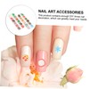 Baluue Xmas Nail Art Decors Compartment Soft Pieces for Manicure