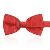 Bwerfuet Classic Bow Tie Adjustable Neck Bow Tie Solid Color