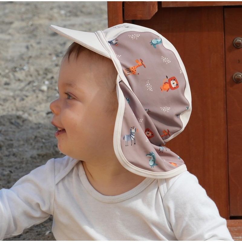 UV Protection Hat Swimming Cap, Wildlife