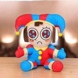 Peluches del Circo Digital Juguetes de Circo Digital Perfectos para Regalos de Cumpleaños y Horas de Diversión para Niños 28 cms de ternura y diversion digital circus peluche (Pomni)