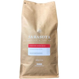 Sarasota Coffee, Medium Roast, Ground Coffee, 5 Pound Bag, 100% Arabica Coffee Gourmet, 5 lb Bag (Whole Bean, Decaf)