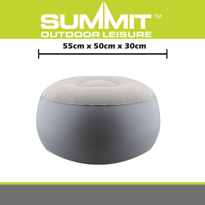 VFM e-Store - Inflatable Foot Stool Easy, Durable, Pack Away,