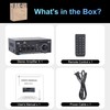 Bluetooth Stereo Amplifier Home Audio 300 Watts x2 Mini Speaker