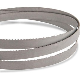 POWERTEC 62 Inch Bi-Metal Bandsaw Blades, 1/2" x 14 TPI Non-Ferrous Metal Cutting Band Saw Blades for Wen 3939, 3939T, Ryobi, Grizzly, Skil, Sears Craftsman and POWERTEC 9" Band Saw, 2pk (13230-P2)