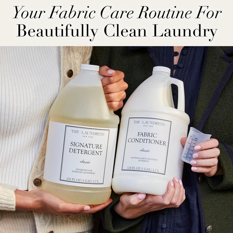 The Laundress Luxury Laundry Detergent, Gallon Pump, 126 Loads, Scented